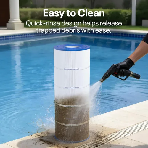 Vista 8 de POOLPURE PLFPJANCS150 - Filtro de piscina que reemplaza a Jandy CS150, CCX1500RE, CC1500RE, X-Stream 150, R0462300, PJANCS150, Ultral-B3, Unicel