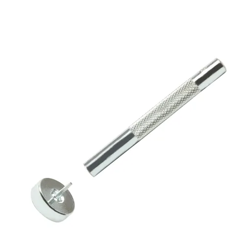 Vista 6 de Herramienta de troqueles perforadores de ojal, fijador de ojales de 0.118 pulgadas (0.118 in) para cuero, ropa de manualidades, bolso, tela