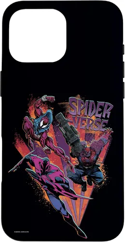 Vista 19 de iPhone 16 Marvel Spider-Man: Across the Spider-Verse 2099 Strike Team Case