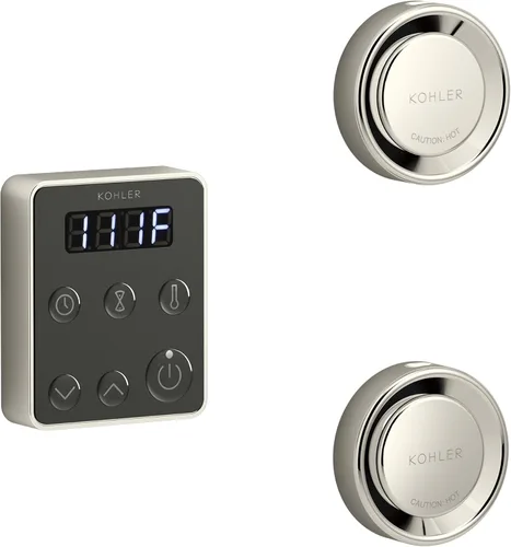 Vista 4 de KOHLER Kit de control del generador de vapor en tándem de la serie Invigoration