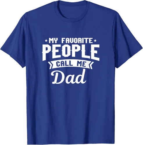 Vista 21 de My Favorite People Call Me Dad - Camiseta divertida, Negro, S