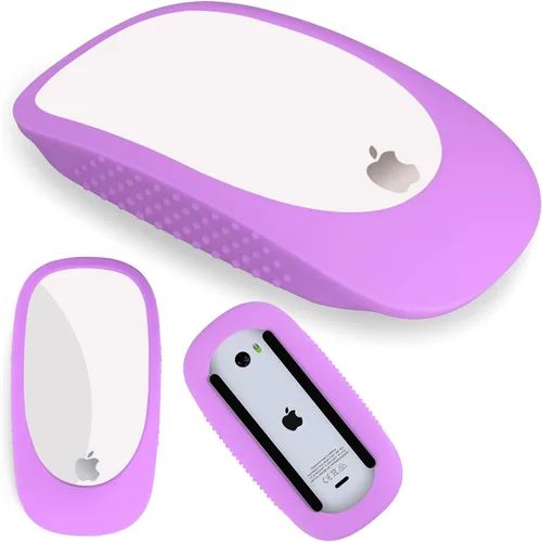 Vista 14 de Protector de silicona para Apple Magic Mouse, iMac Magic Mouse Cover Case - Funda protectora anticaídas (negro)