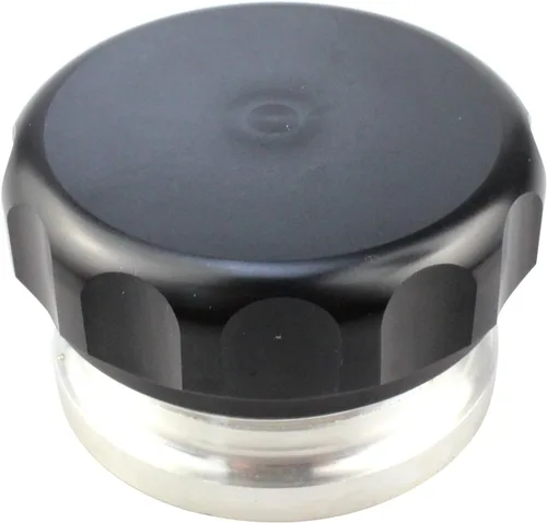 Vista 5 de OD 2"/50.8mm Aleación de aluminio Tapa de combustible Soldadura en el cuello de relleno Tapa del tanque de aceite Negro, soldadura en el cuello