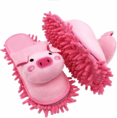 Vista 6 de Super Chenille - Pantuflas lavables de microfibra para mopa, limpieza de suelos y polvo, varios tamaños