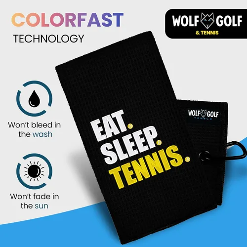 Vista 7 de Toalla de tenis Toalla de tenis para dormir Toallas de tenis bordadas para hombres Toallas de tenis personalizadas para mujeres Accesorio