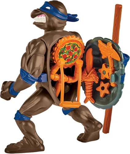 Vista 2 de Teenage Mutant Ninja Tortugas: 4" Original Classic Storage Shell Donatello Basic Figura por Playmates Toys
