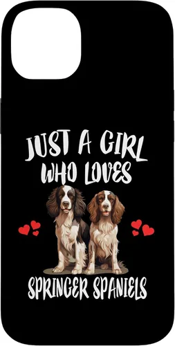 Vista 20 de Just a Girl Who Loves Springer Spaniels Dog Case for iPhone 17