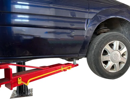 Vista 3 de KATOOL 4.0HP 12000lbs bloqueo de un solo punto 2 Post Lift 220V AM120SD elevación auto elevación de coche elevación de dos postes