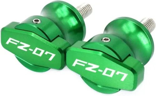 Vista 13 de Soportes de marco CNC para motocicleta, tornillos de 0.236 in, deslizadores de basculante, carretes deslizantes para Yamaha FZ-07 FZ07 FZ 07 MT-07