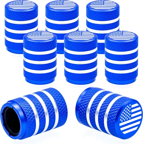 Vista 79 de 4 piezas de tapas de válvula de rueda con forma de punta, válvula de rueda de aleación de aluminio con punta, cubiertas universales de válvula