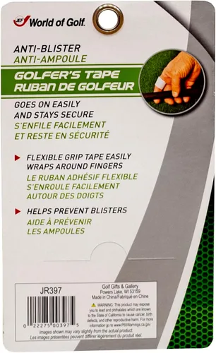 Vista 5 de Jef World of Golf Gifts and Gallery, Inc. Cinta para golfistas, color blanco