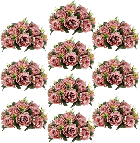 Vista 43 de Centros de mesa de flores para mesas de boda: decoraciones de mesa de Halloween, bolas de flores negras, centros de mesa para compromiso, ceremonia