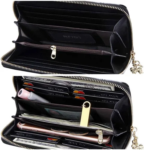 Vista 3 de FEITH&FELLY Women's RFID Wallet