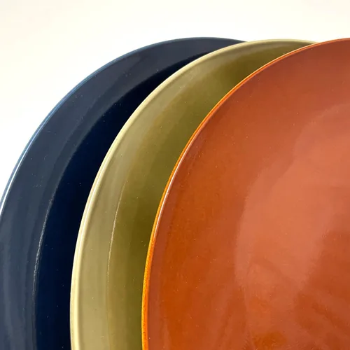 Vista 3 de Tradition Acoustic PLAWARE AMARILLO 10" Plate, Gray, Diameter 10.6 inches (27 cm)