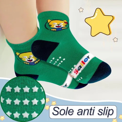 Vista 4 de ONESING 12 pares de calcetines para recién nacidos, calcetines unisex para bebés, niñas y niños pequeños, calcetines de 0-12 y 12-24 meses