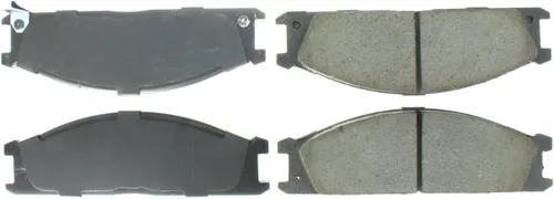 Vista 4 de Juego de pastillas de freno de disco delantero compatible con Nissan NP300 Frontier 2016 2017 PC-705193