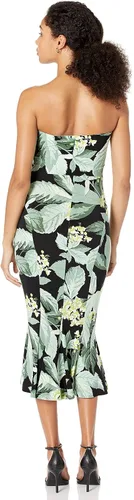 Vista 2 de Norma Kamali Women's Strapless Fishtail Dress