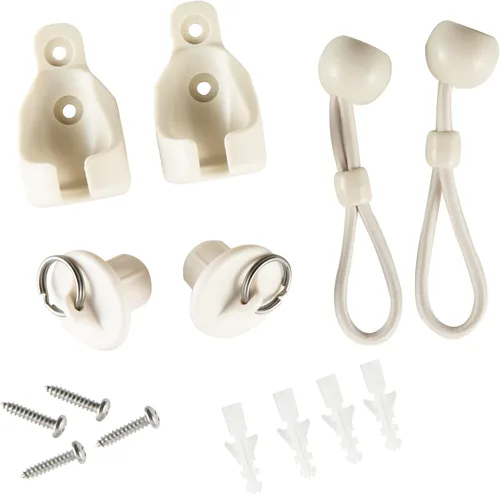 Vista 9 de Piezas de repuesto para cortina de sombrilla, kit de salto elástico, adecuado para persianas enrollables externas de Coolaroo, y compatible