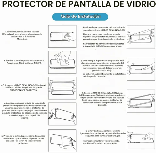 Vista 2 de Mothca Protector de pantalla de vidrio mate para iPhone 15 Pro (6.1 pulgadas), película transparente de vidrio templado antirreflejos y antihuellas