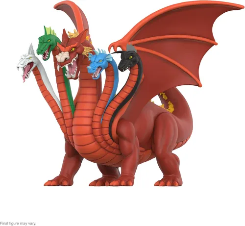 Vista 5 de Super7 Dungeons & Dragons Efreeti - Figura de acción de Dungeons & Dragons de 3.75 pulgadas con accesorio, coleccionables vintage y juguetes retro