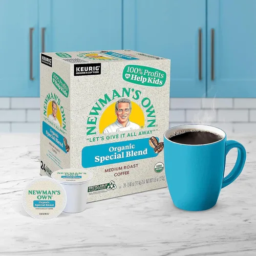 Vista 2 de Newman's Own Café orgánico de mezcla especial, paquete de porciones K-Cup para cafeteras Keurig K-Cup, 12 unidades (paquete de 2)