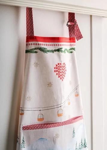Vista 875 de Maison d' Hermine Delantales para mujer con bolsillo, 100% algodón (27.50 x 31.50 pulgadas)