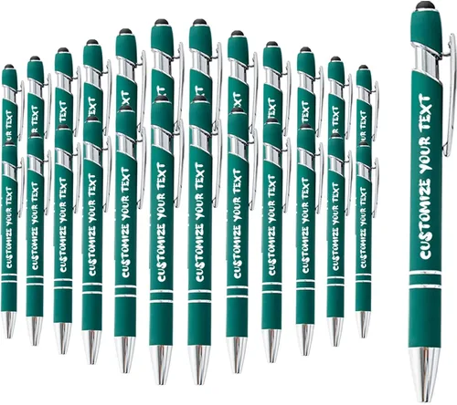 Vista 102 de AIFLM Bolígrafos personalizados con nombre a granel hasta 500 unidades de bolígrafos grabados gratis con tu nombre y texto para negocios