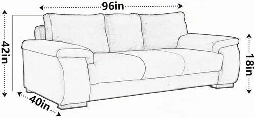 Vista 3 de Funda de sofá de plástico para muebles, funda de sofá de plástico transparente más grueso, protector de sofá antiarañazos para gatos, funda