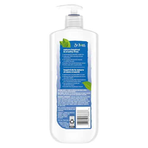 Vista 2 de St. Ives Loción renovadora de manos y cuerpo para mujeres con bomba, hidratante diario colágeno elastina para piel seca, hecha con humectantes 100%