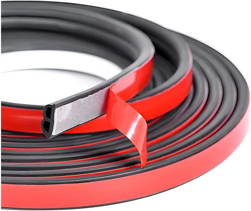 Vista 11 de Tira de sellado para puerta de coche, tira protectora de borde de goma en forma de doble L para puerta de auto, burlete autoadhesivo para Doble