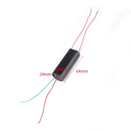 Vista 2 de Transformador de pulso de alto voltaje 50kV Convertidor de impulso DC 3.7V-6V generador de alto voltaje del módulo de potencia de aumento