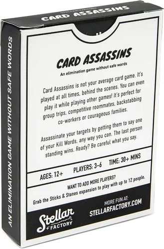 Vista 4 de Stellar Factory Card Assassins: Un juego de fiesta sin palabras seguras