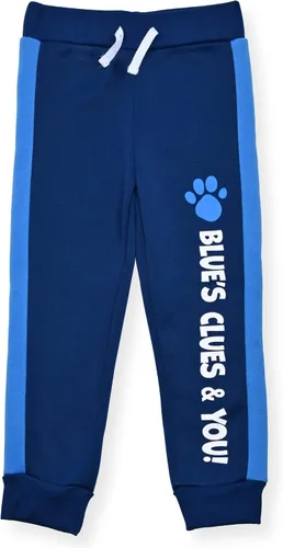 Vista 2 de Nickelodeon Blues Clues You - Conjunto de sudadera y pantalón deportivo para bebés y niños pequeños color azulazul marino