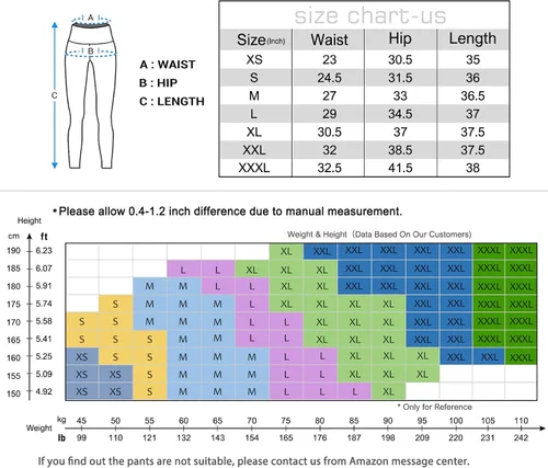 Vista 6 de Heathyoga - Pantalones deportivos de yoga con bolsillos para mujer, leggings de tiro alto para entrenamiento
