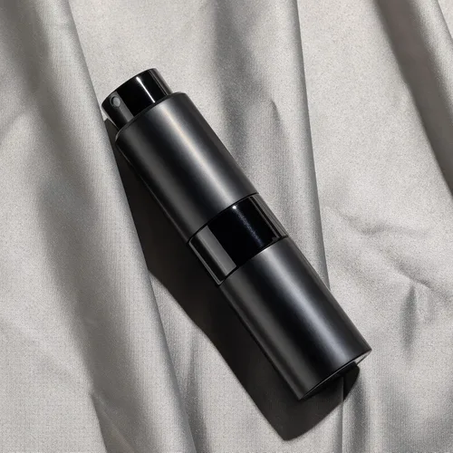 Vista 5 de Botella de perfume de viaje rellenable con atomizador de Owlyee: spray de colonia mini para rellenar - atomizador de fragancia vacío para hombres