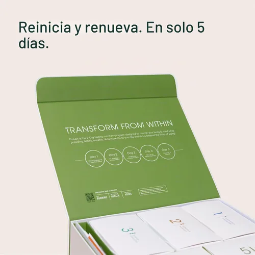 Vista 2 de Prolon Kit de ayuno de 5 días Programa de ayuno para mujeres y hombres Desarrollado para no romper tu ayuno Comidas y aperitivos prefabricados
