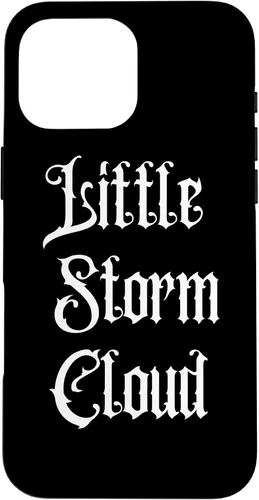 Vista 19 de Funda para iPhone 16 Little Storm Cloud, MIÉRCOLES DARK FAMILY GOTHIC HUMOR