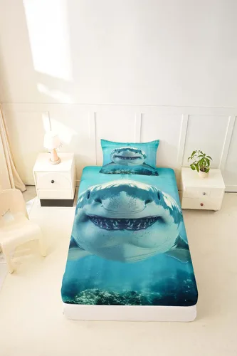 Vista 40 de Juego de ropa de cama con estampado de leopardo, tamaño individual, juego de cama de guepardo africano para decoración de dormitorio