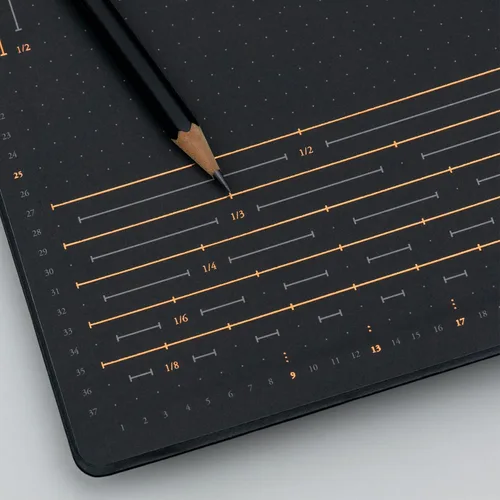 Vista 12 de LEUCHTTURM1917 The Official Bullet Journal Edition 2 - Cuaderno construido para BuJo, tamaño mediano A5 204 páginas de papel de 4.23 oz/m², con guía