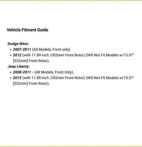 Vista 2 de Goodyear Frenos PRK42665F Kit de frenos delanteros para camiones y SUV con par (2) de rotores de freno con revestimiento antiOx y pastillas