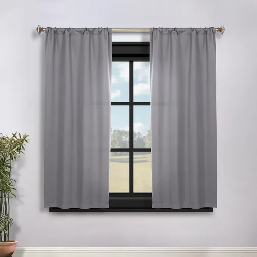 Vista 74 de Superior Cortinas Opacas, Oscurecimiento de Habitación, Dormitorio, Cortinas, Cocina, Acentos de Ventana de Sala de Estar, Bloqueo Solar, Térmico