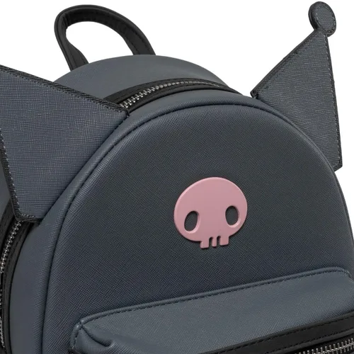 Vista 3 de Loungefly Sanrio Kuromi and My Melody Best Friends Forever - Mini-mochila exclusiva con monedero