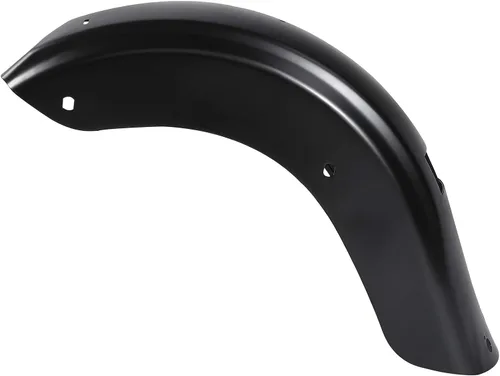 Vista 2 de Guardabarros trasero de mezclilla negro para Harley Touring Road Glide FLTRK FLHTK FLHT 2009-2023
