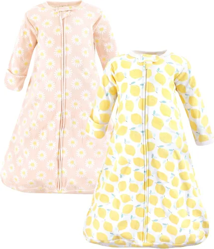 Vista 48 de Hudson Baby Saco de dormir unisex de algodón con manga larga para bebé, saco, manta