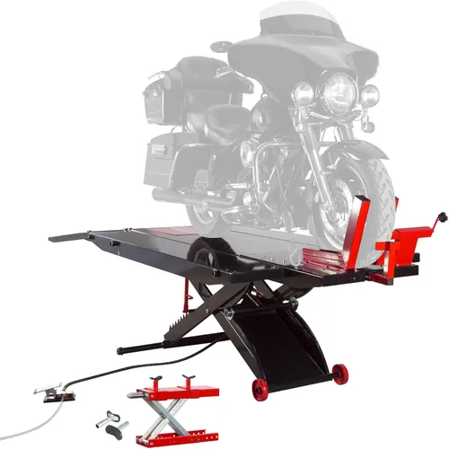 Vista 10 de Rage Powersports BW-PROLIFT-HD Air Op ProLift 1,500 lb, tabla de motocicleta de tijera