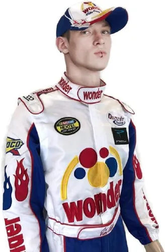 Vista 3 de Ricky Bobby overol + Gorra, Disfraz Completo Talladega Nights