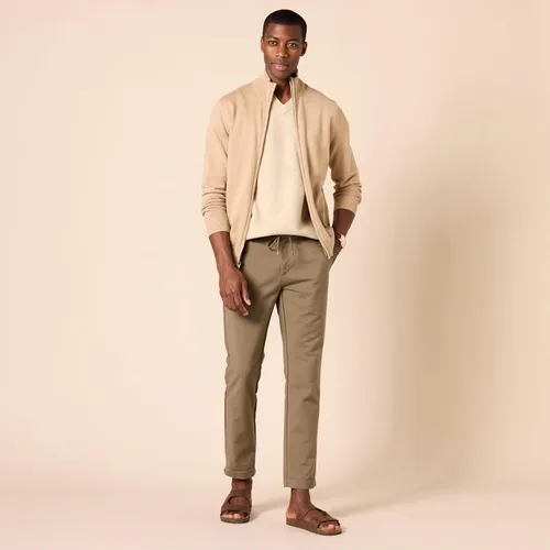 Vista 5 de Tienda Essentials Chaleco de suéter de lana de corderos para hombre (anteriormente Goodthreads)