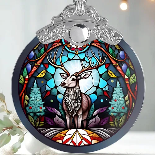 Vista 16 de Jocidea Adorno para perro, adorno colgante de American Staffordshire Terrier – vidrio, Navidad, Acción de Gracias, decoraciones de cumpleaños