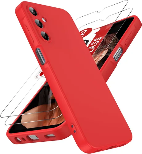 Vista 20 de LeYi Funda para Motorola Moto G Play 4G 2024: Funda para Moto G Play 4G 2024 con funda delgada y antiarañazos, silicona líquida a prueba de golpes