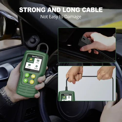 Vista 5 de Escáner OBD2 C302 Lector de Códigos para Verificación del Motor del Automóvil, Herramienta de Diagnóstico Automotriz CAN, Lee y Borra Códigos